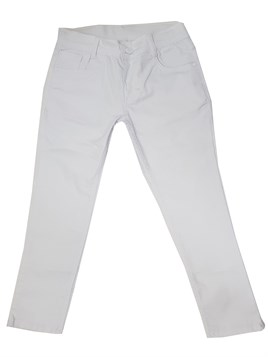 Erkek Çocuk Beyaz Likralı Pantolon